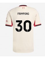 Liverpool Jeremie Frimpong #30 Vieraspaita 2025-26 Lyhythihainen